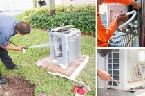 Các bước vệ sinh dàn nóng máy lạnh, điều hòa nội địa Nhật tại nhà