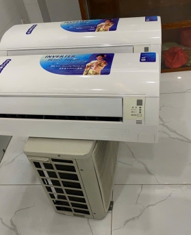 Máy lạnh cũ daikin multi 1 mẹ 2 con 1.5hp + 1hp inverter 2 chiều