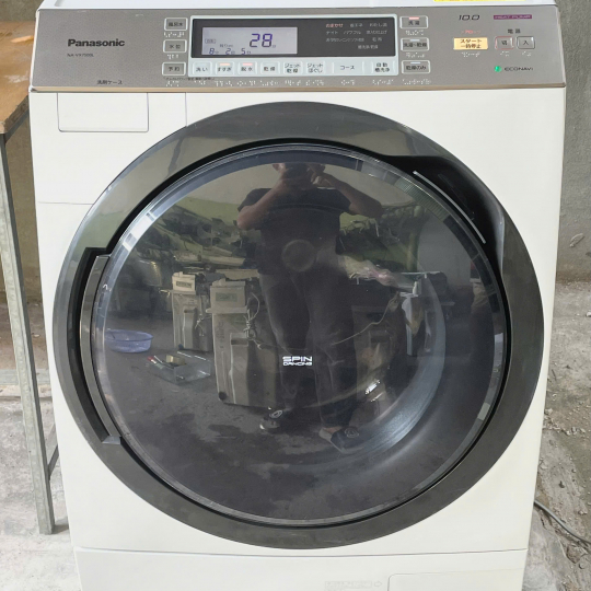Máy giặt sấy Panasonic NA-VX7500L giặt 10kg sấy 6kg mới 99% Năm 2015
